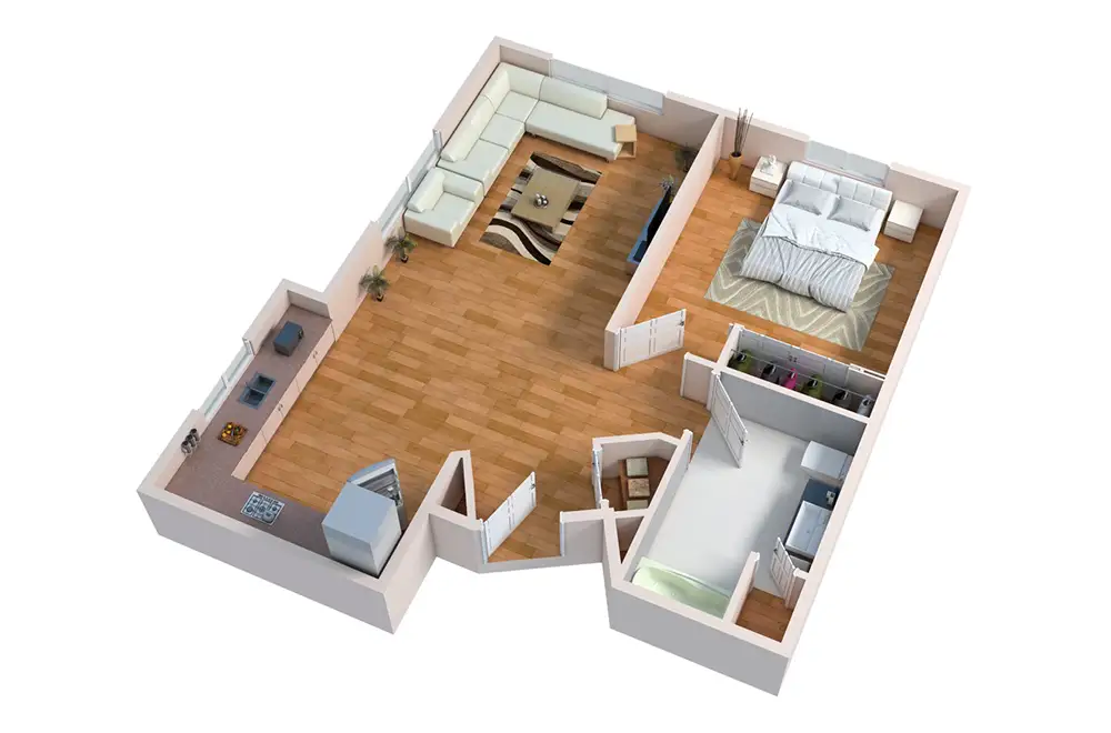 Douglas Fir – 1 Bed 1 Bath Douglas Fir