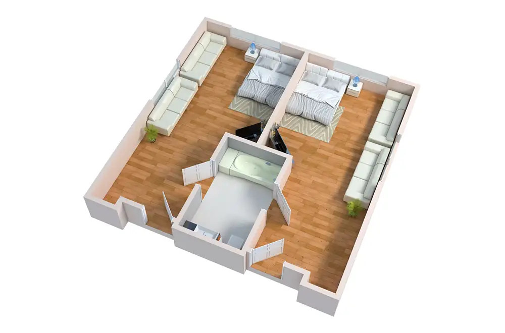 Memory Care – Jack and Jill Suite Memory Care